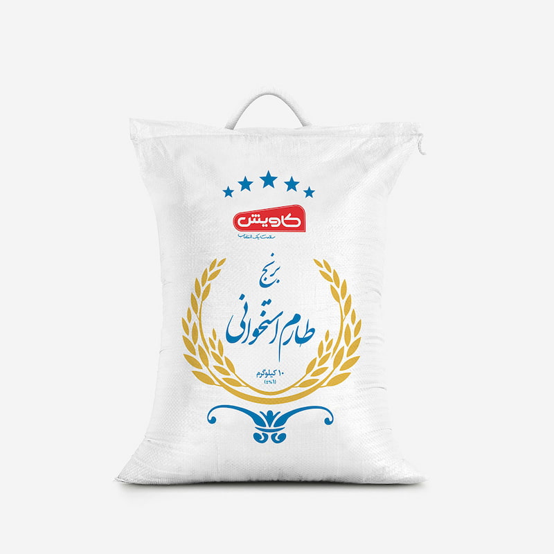برنج طارم استخوانی درجه یک مناسب پخت مجلسی و حرفه‌ای